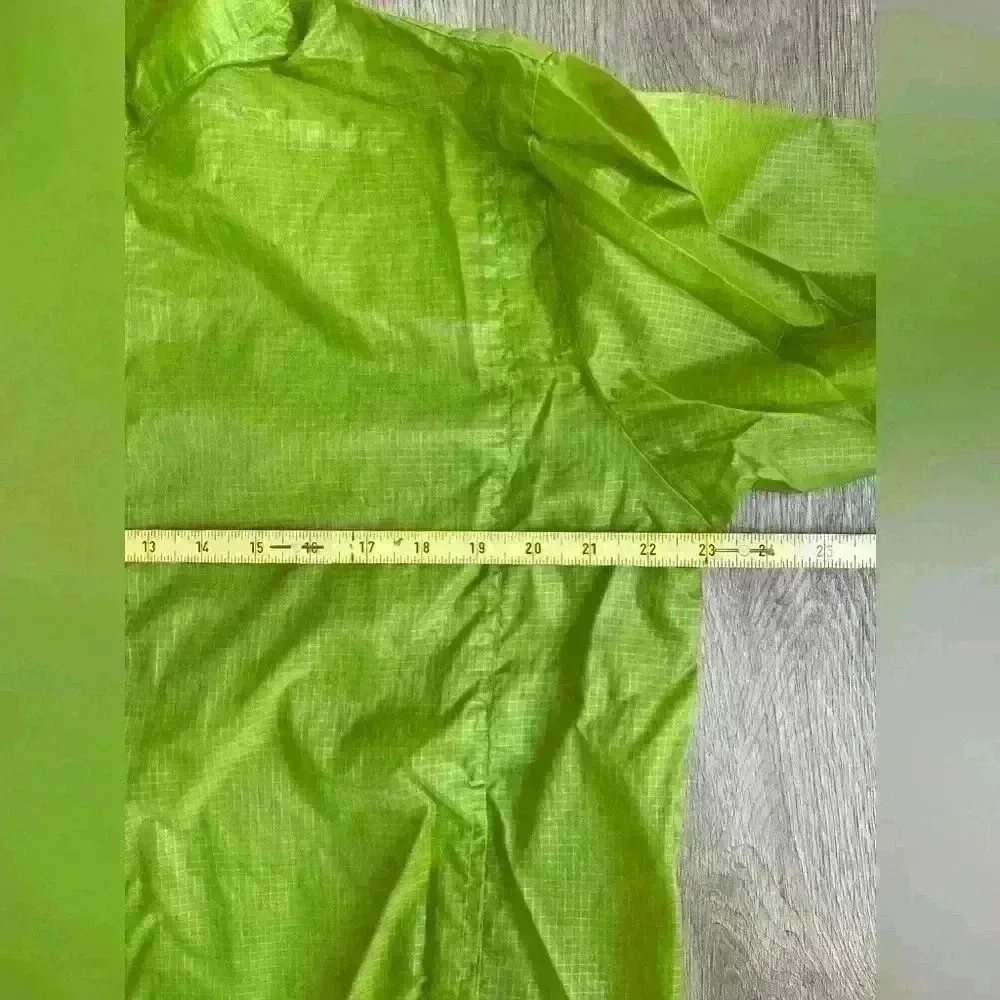 Fila Windbreaker Lightweight Men’s Jacket Full Zip Lime  Green Activewear L